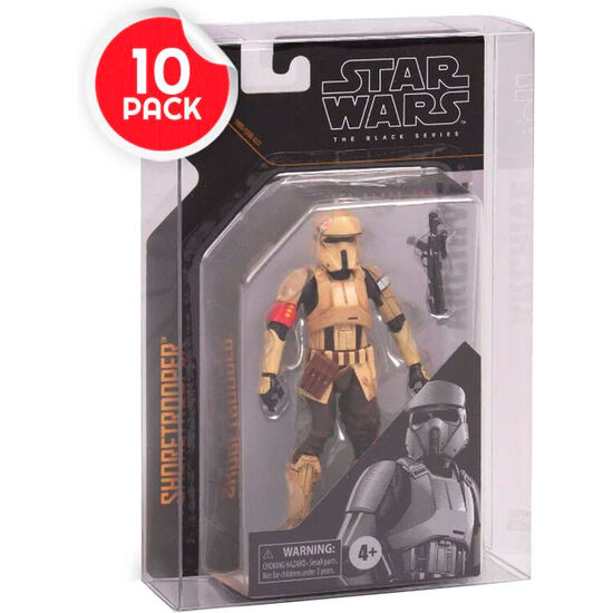 SET 10 PROTECTORES THE BLACK SERIES STAR WARS HASBRO image 1