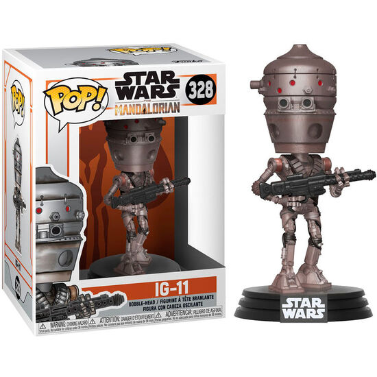 FIGURA POP STAR WARS MANDALORIAN IG-11 image 0