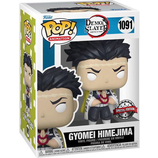 FIGURA POP DEMON SLAYER KIMETSU NO YAIBA GYOMEI HIMEJIMA EXCLUSIVE image 1