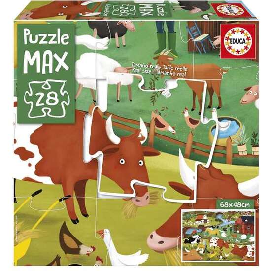 PUZZLE 28 LA GRANJA "PUZZLE MAX" image 1