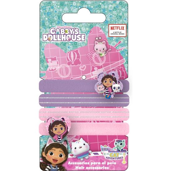 ACCESORIOS PELO COLETERO 4 PIEZAS GABBY´S DOLLHOUSE image 0