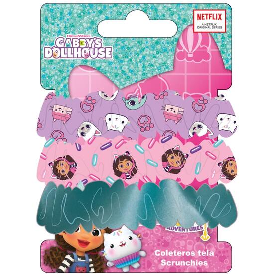 ACCESORIOS PELO COLETERO DE TELA 3 PIEZAS GABBY´S DOLLHOUSE image 0