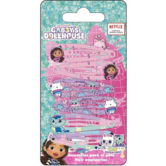 ACCESORIOS PELO CLIPS 6 PIEZAS GABBY´S DOLLHOUSE image 0