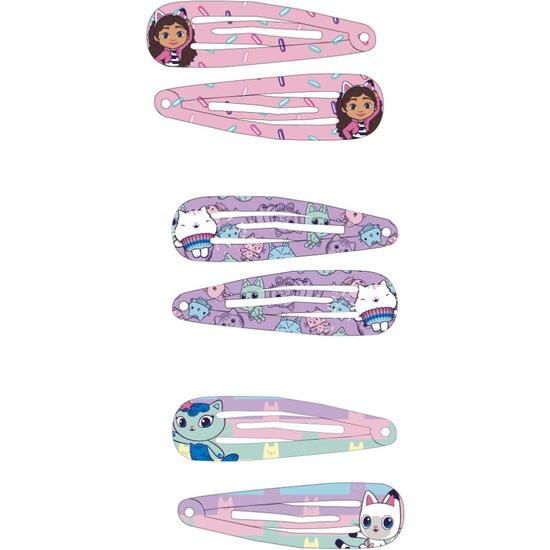 ACCESORIOS PELO CLIPS 6 PIEZAS GABBY´S DOLLHOUSE image 1