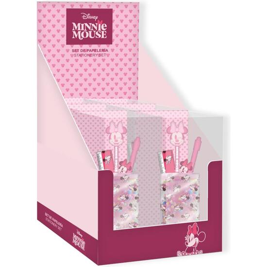 SET DE PAPELERÍA PORTALÁPICES MINNIE image 1