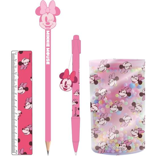 SET DE PAPELERÍA PORTALÁPICES MINNIE image 2