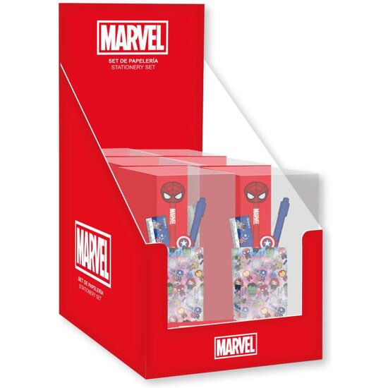 SET DE PAPELERÍA PORTALÁPICES AVENGERS image 1
