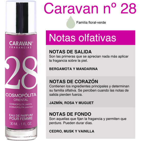 CARAVAN PERFUME DE MUJER Nº28 30ML image 1