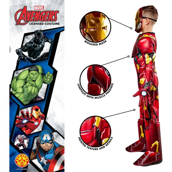 DISFRAZ IRON MAN PREMIUM INF image 2