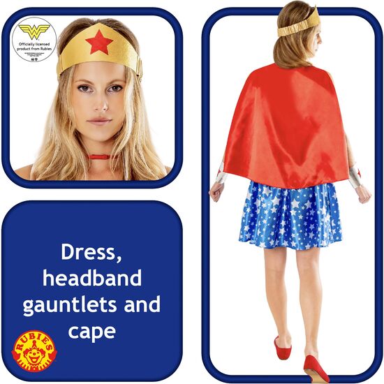 DISFRAZ WONDER WOMAN DELUXE AD image 1