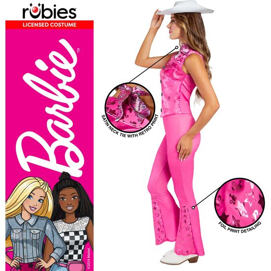 DISFRAZ BARBIE COWGIRL AD image 2