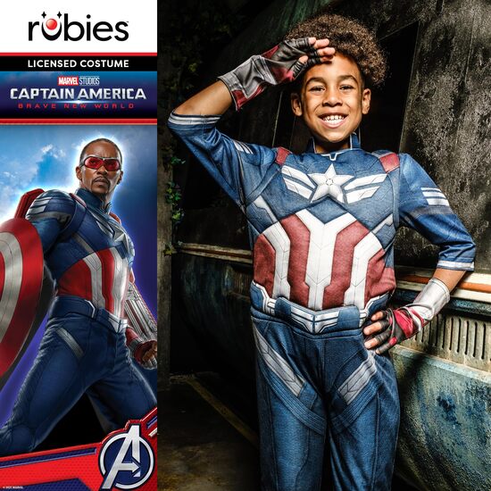 DISFRAZ CAPITAN AMERICA BNW DELUXE INF image 6