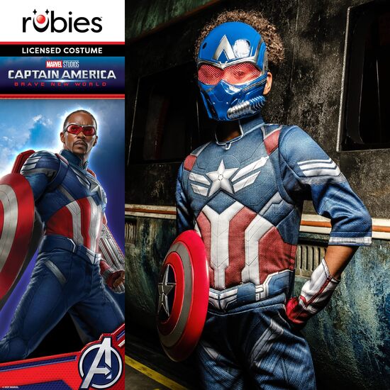 DISFRAZ CAPITAN AMERICA BNW DELUXE INF image 6