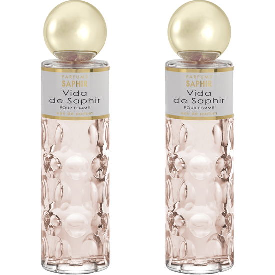 SET DE 2 SAPHIR PARFUMS - VIDA - EAU DE PARFUM - MUJER - 200ML image 0