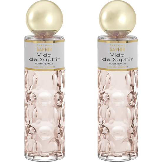 SET DE 2 SAPHIR PARFUMS - VIDA - EAU DE PARFUM - MUJER - 200ML image 0