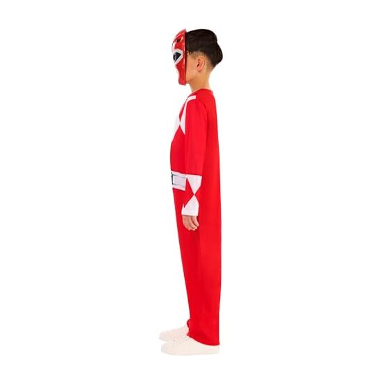 DISFRAZ POWER RANGER MIGHTY MORPHIN RED OPP INF image 2