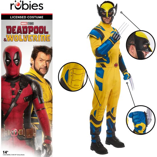 DISFRAZ WOLVERINE DELUXE AD image 2
