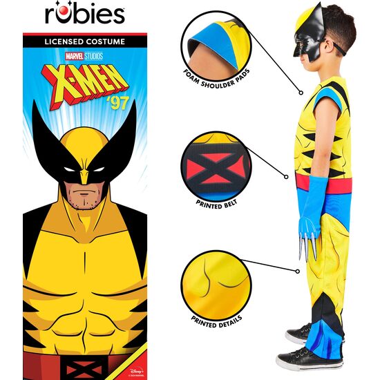 DISFRAZ WOLVERINE CLASSIC INF image 2