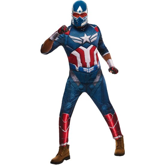 DISFRAZ CAPITAN AMERICA BNW DELUXE AD image 0