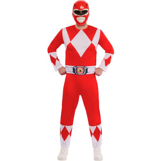 DISFRAZ POWER RANGERS ROJO MGM AD image 0