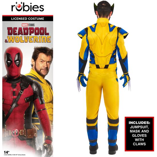 DISFRAZ WOLVERINE DELUXE AD image 1
