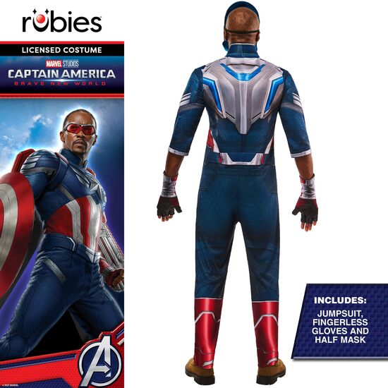 DISFRAZ CAPITAN AMERICA BNW DELUXE AD image 3