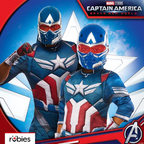 DISFRAZ CAPITAN AMERICA BNW DELUXE AD image 6