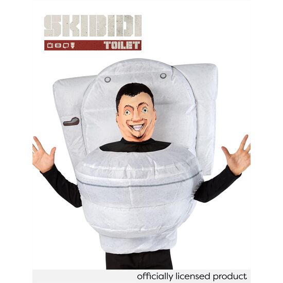 DISFRAZ SKIBIDI HINCHABLE INF image 4