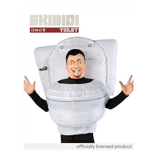 DISFRAZ SKIBIDI HINCHABLE INF image 7