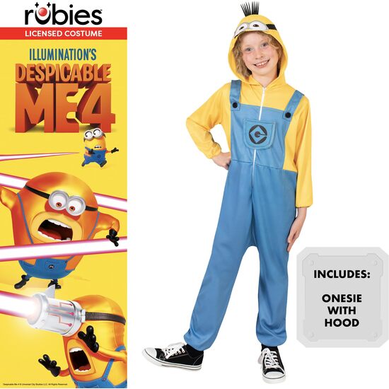 DISFRAZ MINION ONESIE DESPICABLE ME 4  INF image 1
