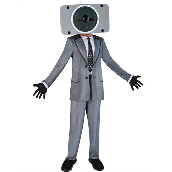 SKI-SPEAKERMAN BOYS COSTUME image 0