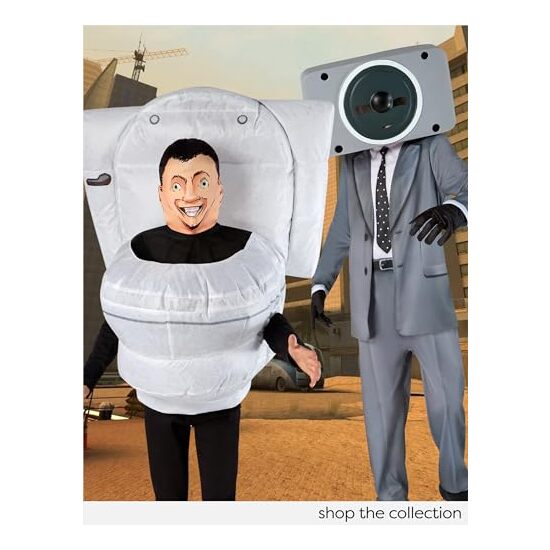 SKI-SPEAKERMAN BOYS COSTUME image 8