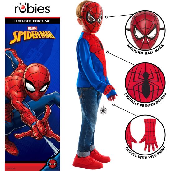 KIT DISFRAZ SPIDER-MAN INF image 2