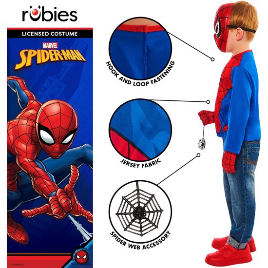 KIT DISFRAZ SPIDER-MAN INF image 3