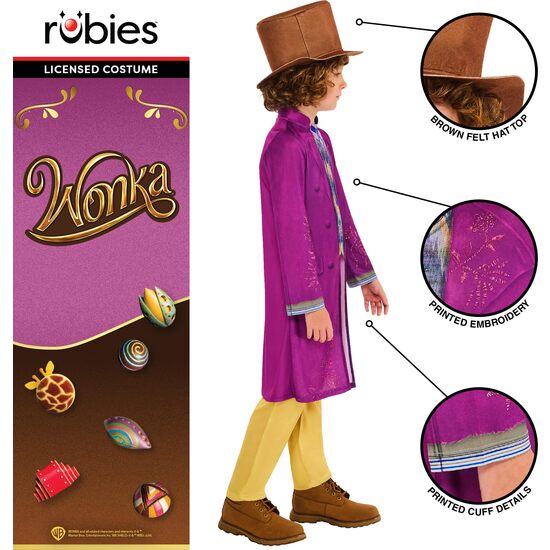 DISFRAZ WILLY WONKA DELUXE INF image 2