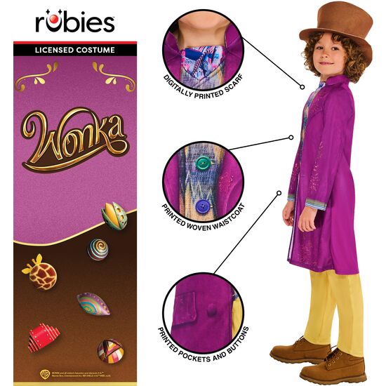 DISFRAZ WILLY WONKA DELUXE INF image 3
