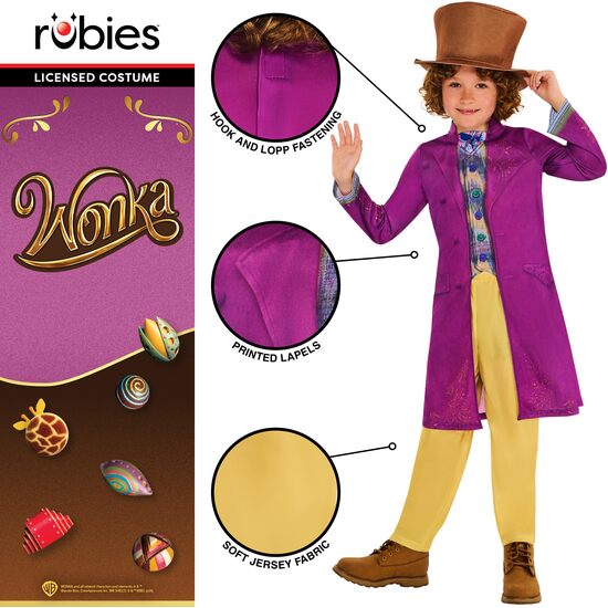 DISFRAZ WILLY WONKA DELUXE INF image 4