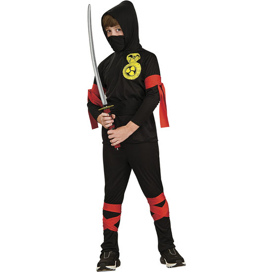 DISFRAZ NINJA NEGRO INF image 0