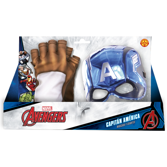 SET ACCESORIOS CAPITAN AMERICA INF image 0