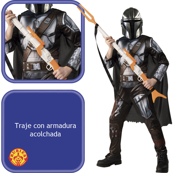 DISFRAZ MANDALORIAN DELUXE INF image 2