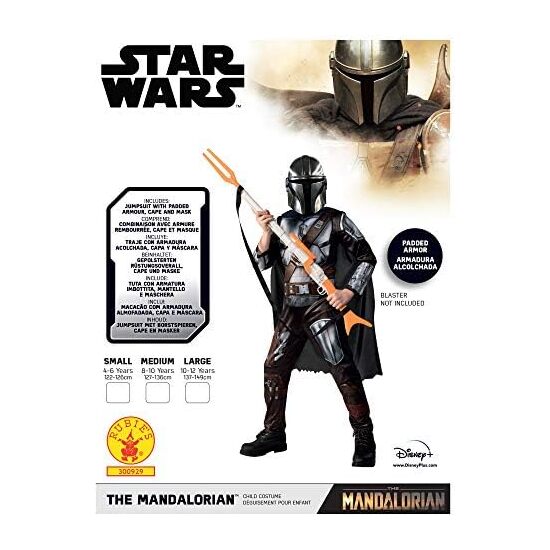 DISFRAZ MANDALORIAN DELUXE INF image 3