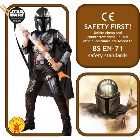 DISFRAZ MANDALORIAN DELUXE INF image 1