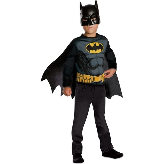 TOP Y MÁSCARA BATMAN NEGRO Y AMARILLO image 0