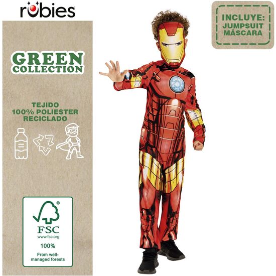 DISFRAZ IRON MAN GREEN COL INF image 1