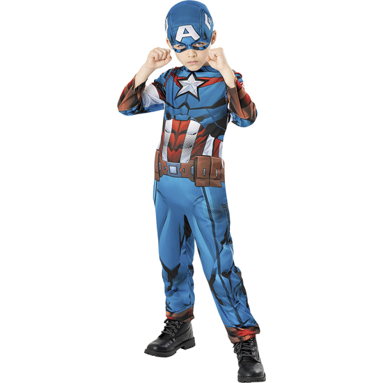 DISFRAZ CAPITAN AMERICA GREEN COL INF image 0
