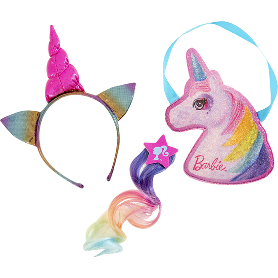 SET ACCESORIOS BARBIE UNICORNIO image 1