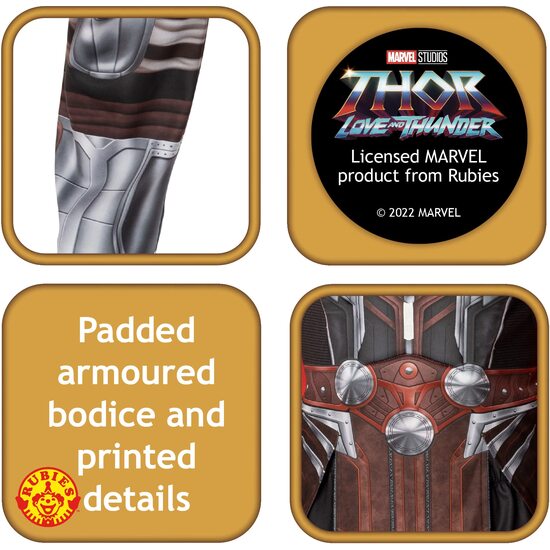 DISFRAZ MIGHTY THOR DELUXE INF image 3
