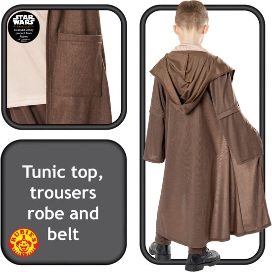 DISFRAZ OBI WAN KENOBI DELUXE INF image 1