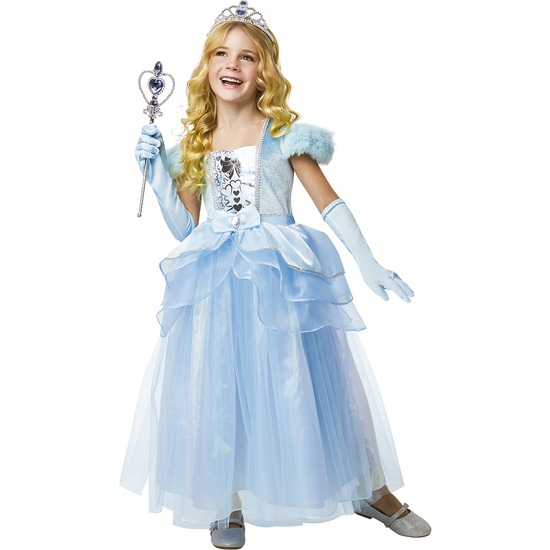 DISFRAZ BLUE PRINCESS INF image 0