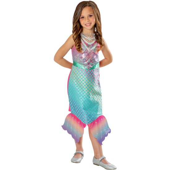DISFRAZ BARBIE SIRENA DELUXE INF image 0